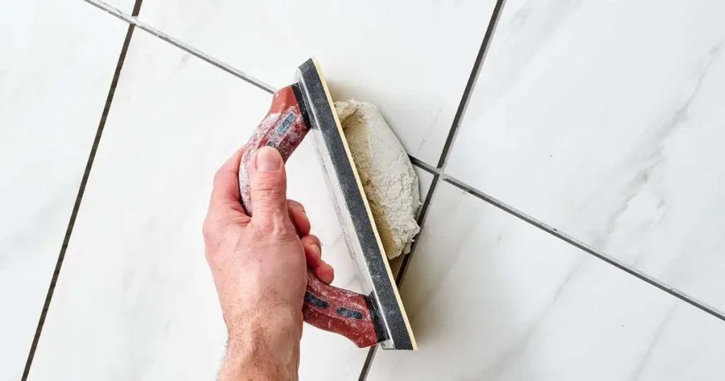 Bathroom tile and grout improvements before selling a home